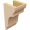 Ekena Millwork 5"W x 5"D x 10"H Wide New Brighton Rough Cedar Woodgrain TimberThane Corbel, Primed Tan CORUR05X05X10NEBRCPR - alternate 4
